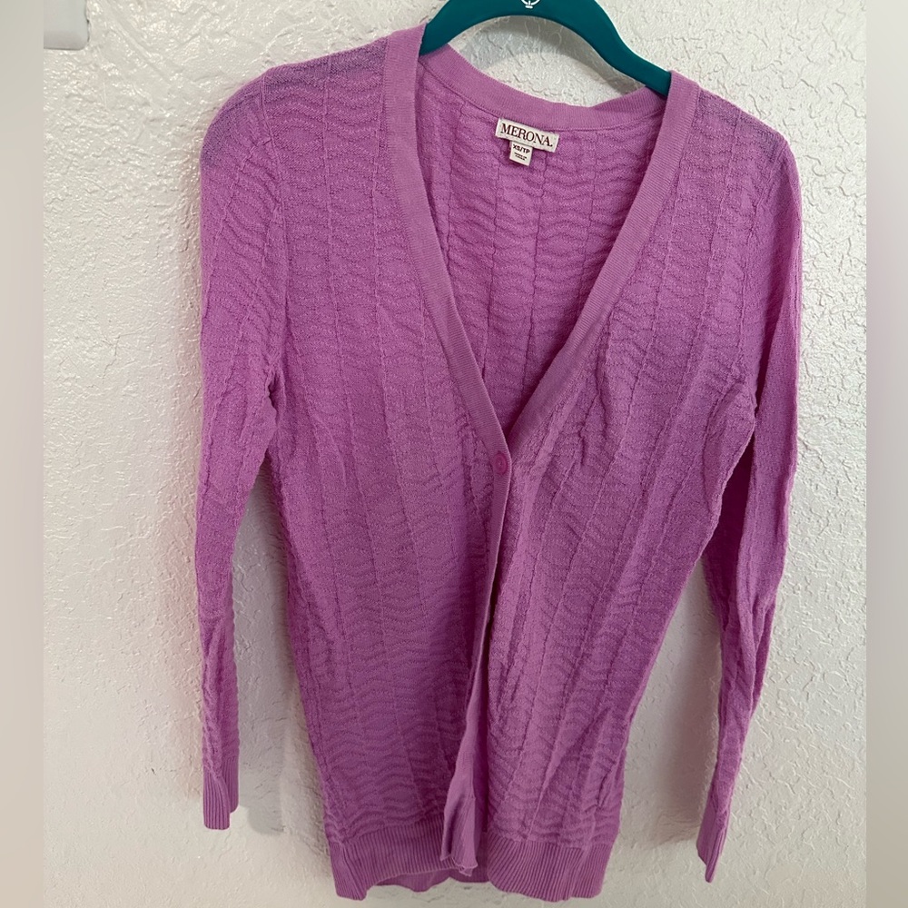 Pink Cardigan